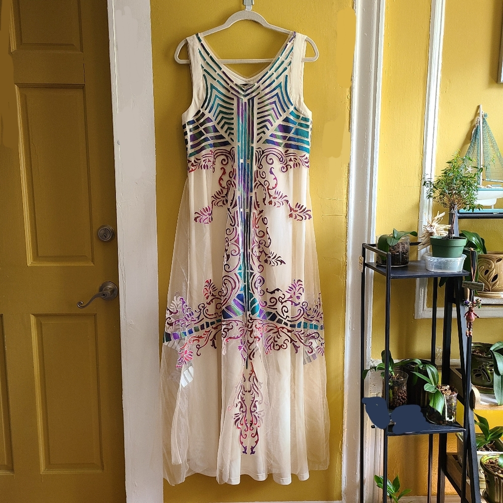 Anthropologie Glacia Maxi by Geisha Designs